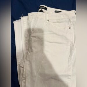 Nine West Women's White Skinny Jeans